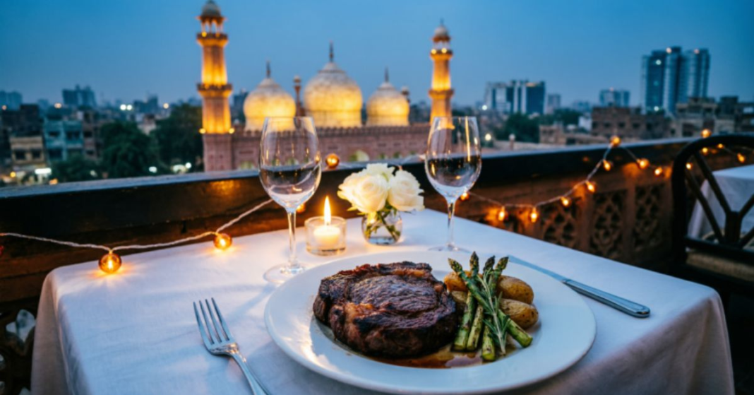 Best romantic resturants in lahore